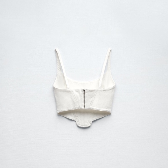 Zara Corset Top - White - Picture 10 of 14